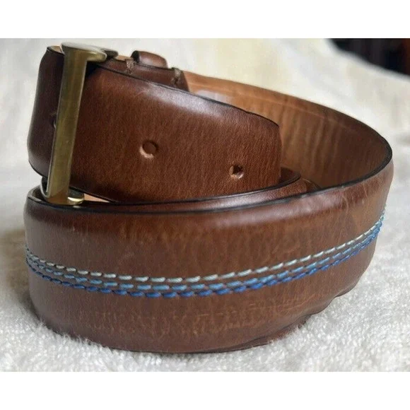 John Fluevog Unisex Leather with blue stitches size 36 - Picture 4 of 11